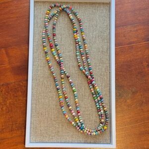 Noonday Collection, Dainty Paper Bead Necklace